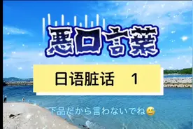 日语脏话1(原来日语骂人不只是“八嘎牙路”)视频封面