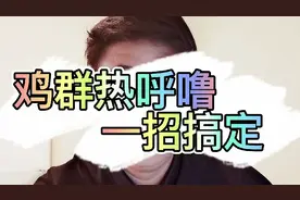 夏季鸡群“热呼噜”，不要着急用药，教你不花钱，治好“热呼噜“