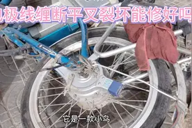 电动车电机线缠断平叉裂坏还能修好吗？别处要换电机，师傅给修好视频封面