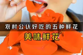 农村公认最好吃的五种鲜花，美味营养，关键还好看，你吃过哪种？视频封面