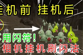 不用闪符！最新相机挂机刷闪法！【宝可梦朱紫】视频封面