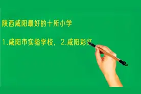 陕西咸阳最好的十所小学排名视频封面