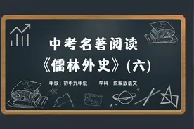 初中语文7-9年级中考名著阅读考点视频讲解《儒林外史》（六）视频封面