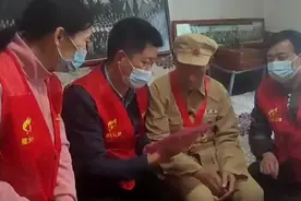 漯河星火志愿团慰问抗美援朝老兵视频封面