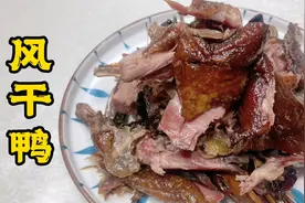 正宗风干鸭，从腌晾熏工艺到香料配方全讲解，肉质紧实，回味无穷视频封面