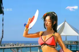 海边的不知火舞，还有比基尼版~符合你们心中的形象吗？视频封面