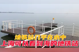上海唯一一条几乎建在大海里的地铁站！出站就可以看到大海！震撼视频封面