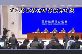 军队官职和地方官职的对照视频封面