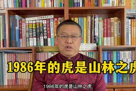 秦华讲解十二生肖：1986年出生的属虎人是山林之虎视频封面
