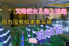 亲生父母把女儿告上法庭，因女儿不给弟弟花88万买房，结果很无语视频封面