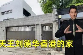 实拍刘德华香港私家豪宅，外观低调布满摄像头，隔壁是张国荣家视频封面