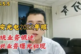 三安光电2022年报：传统业务低迷，新兴业务曙光初现视频封面