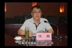 原安徽省司法厅副厅长程瀚案梳理，三条原罪让其成为害群之马视频封面