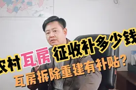 农村瓦房征收拆迁能补多少钱？拆除重建还有补贴？看完就知道了视频封面