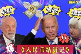 搞笑东北配音1202：巴西推行去美元化，用人民币结算？老拜很痛苦视频封面