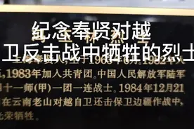 纪念奉贤对越自卫反击战中牺牲的烈士视频封面