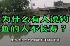 为什么有的人说钓鱼的人反而不长寿 ？视频封面