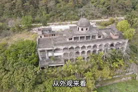 探秘广西玉林20多年前废弃酒店，里面杂草丛生，天黑之前赶紧离开视频封面