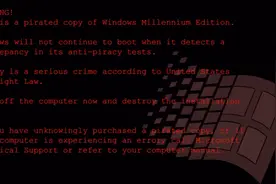 Windows 防盗版屏幕恶搞视频视频封面
