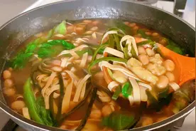 从小爱到大的面筋汤做法，每次都能喝2大碗，手洗的面筋比肉还香视频封面
