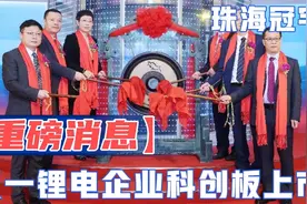 新能源：又添一位锂电亿万富豪！珠海冠宇登陆科创板上市视频封面