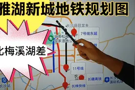 松雅湖地铁规划图2022版，不比梅溪湖差，在这里买房要注意什么？视频封面