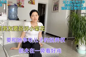 前男友要起诉小菊花，要和她争夺儿子的抚养权，前夫在一旁看好戏视频封面