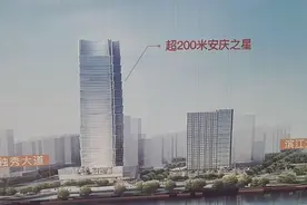 安庆滨江CBD,安庆之星超高200米，带你先睹为快视频封面