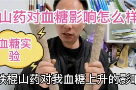 糖尿病人能够吃山药吗？糖人吃一根！看看吃前吃后血糖变化！视频封面