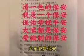 转业安置干保安，虽然有编制，但是说出去不好听。视频封面