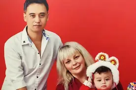 80后广西男子娶俄罗斯媳妇，生一娃，才发现俄罗斯女人善良又勤快视频封面