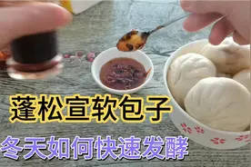 冬天包子如何二次发酵！小伙今天亲自教大家如何做出蓬松宣软包子视频封面