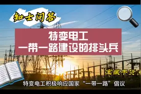 特变电工，一带一路建设的排头兵#一带一路视频封面