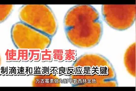 使用万古霉素要防范不良反应#健康科普排位赛#@头条健康视频封面