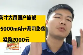 7英寸大屏国产旗舰，2K屏+5000mAh+蔡司影像，猛降2000元视频封面