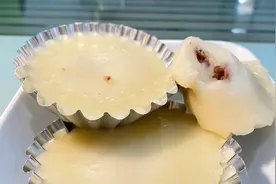 牛奶红豆糕，搅一搅，蒸一蒸，做法就是这么简单，糯糯叽叽超好吃视频封面