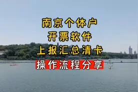 南京个体户开票软件上报汇总反写监控操作，定期定额户税务局申报视频封面