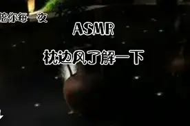 ASMR 枕边风了解一下视频封面