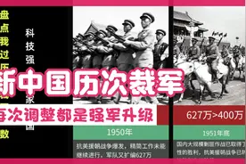 新中国历次裁军人数，为何从600万到200万的调整视频封面