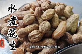 蒜香水煮花生的做法，记住这几个小窍门，花生粉糯入味不发黑视频封面