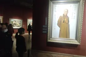 长沙岳麓洋湖湿地公园片区李自建美术馆，有幸看到星云法师画像！视频封面