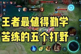 王者最值得勤学苦练的五个打野视频封面