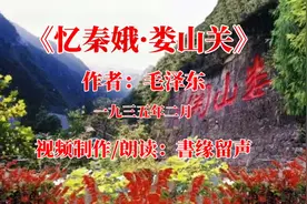 毛泽东诗词《忆秦娥·娄山关》雄关漫道真如铁，而今迈步从头越视频封面
