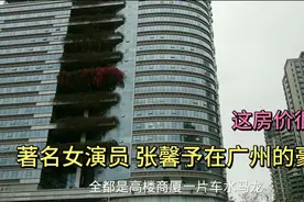 中国著名女演员：张馨予在广州住的顶级豪宅，这房价太意外了视频封面
