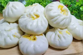 天冷蒸包子，不用发面醒面，直接上锅蒸12分钟，出锅个个蓬松柔软视频封面