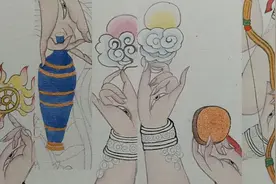 画工笔观音手持法器的多个造型 千变万化各有讲究视频封面