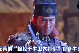 李元芳的“检校千牛卫大将军”，历史上有多牛？视频封面