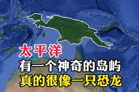 太平洋中，有一个神奇的岛屿，真的很像一只恐龙视频封面