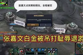 张嘉文花钱买罪受，点个陪玩全程抬杠，白金局被吊打心态直接炸裂视频封面