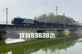 惠州西站与惠大铁路编组后出站的83638次视频封面